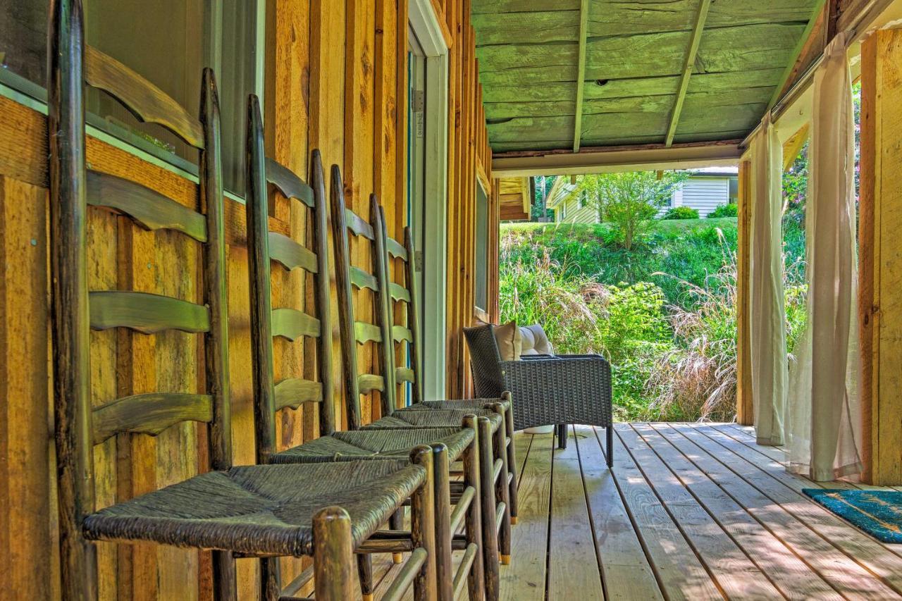 Cozy And Charming Asheville Cabin 5 Mi To Downtown! Villa Kültér fotó